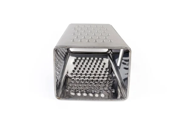 Stainless Steel Kitchen Box Four Sided Grater Various Grating Slicing — Stock Photo, Image