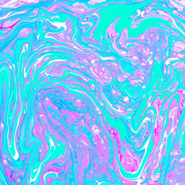 Color watercolor stains and waves on paper. Colored background for design, posters, presentations and other artwork. Marble and splash texture.