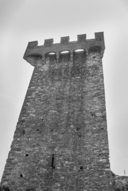 Perugia yakınında küçük bir kasaba çok yüksek ve potansiyel Kulesi