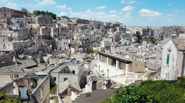 Characteristic houses of Matera also called City of stones the European Capital of Culture 2019