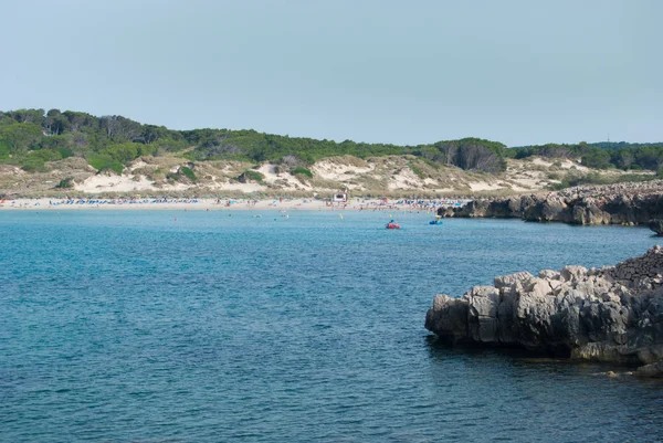 One of the many amazing beaches of the Spanish island — Stock Photo, Image