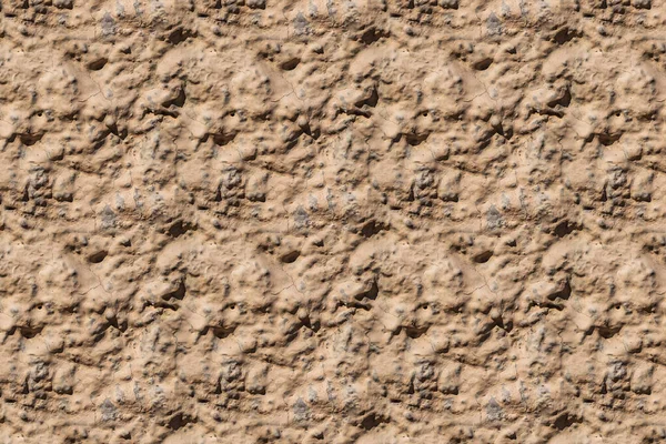 Una hermosa textura horizontal de parte de una vieja pared con yeso amarillo y naranja en la foto. Textura de patrón sin costuras —  Fotos de Stock
