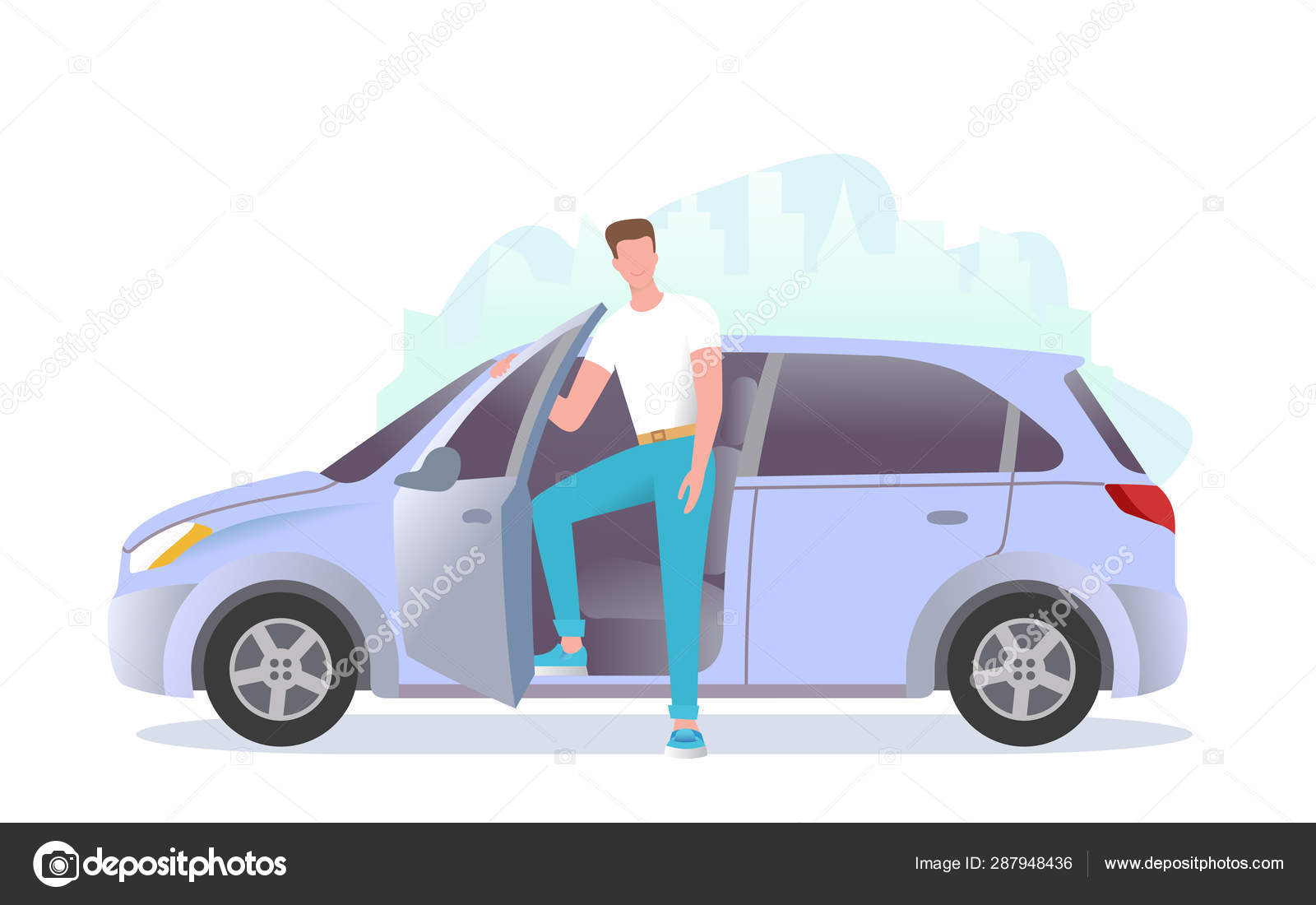 Выходить и заходить в машину. Мужчина в костюме за рулем. Человек садится в машину. Выходить и заходить в машину. Выходить и заходить в машину.