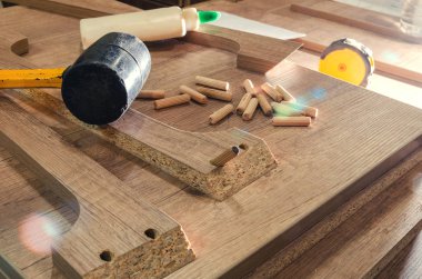 Marangozluk atölyesi, iş süreçleri, araçlar ve iş parçaları