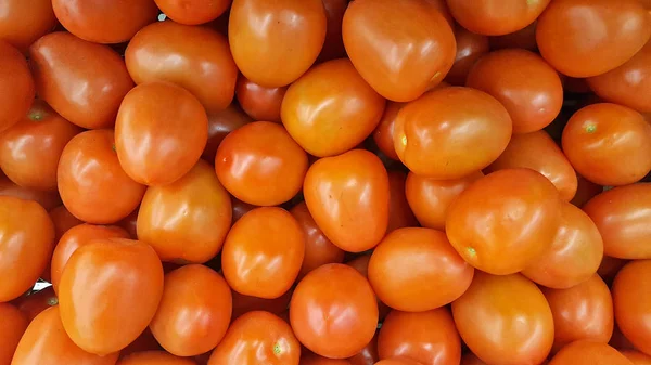 Close Ripe Grape Tomatoes Farmers Market — Stock Photo, Image