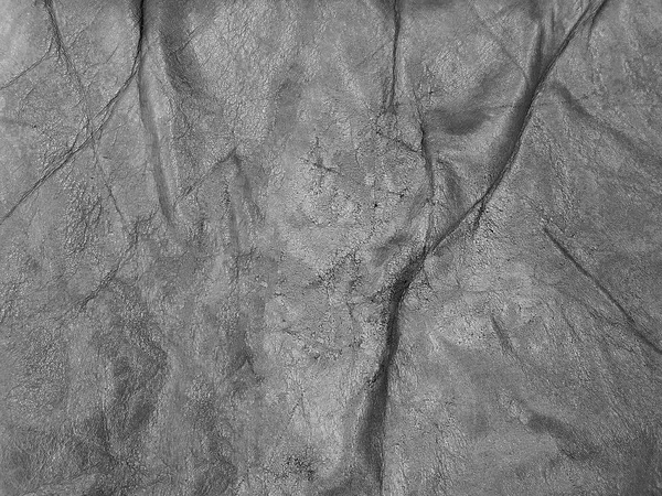 koyu gri buruşuk deri malzeme yakın