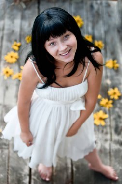 Alice Harikalar Diyarında. Rüya, çiçekler, prenses