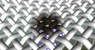 Stain removal. Active action of washing powder, laundry detergent, or stain remover. Cleaning of stained clothes. 3d animation. 