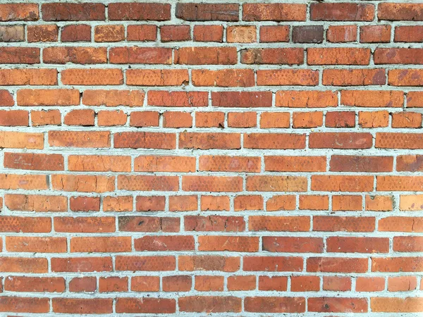 Doku eski püskü turuncu tuğla duvar. NET yaşlı mimari yüzey. Modern dokulu İnşaat malzeme arka plan. Loft tarzı kaplama.