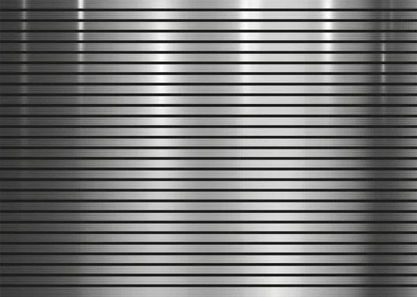 Metalik Soyut doku arka plan. Teknoloji cilalı, fırça, krom, gümüş, çelik, alüminyum yüzey. Tasarım kavramı, web, baskı, poster, duvar kağıdı, arabirim. Metal duvar. Vektör çizim.