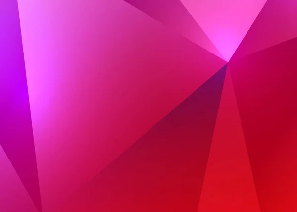 Rubino Brillante Poligonale Sfondo Riflettente Illustrazione Vettoriale Astratto Moderno Rosso — Vettoriale Stock