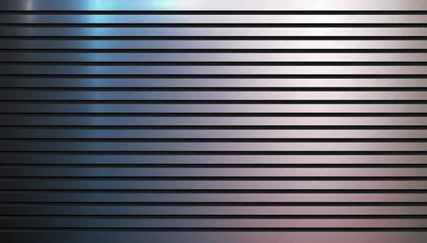 Poli fond métallique Texture rainure colorée — Image vectorielle