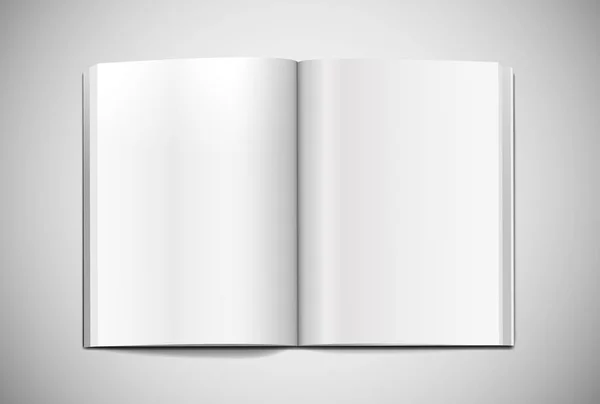Dergi Mockup Spread Şablon Gerçekçi Işık