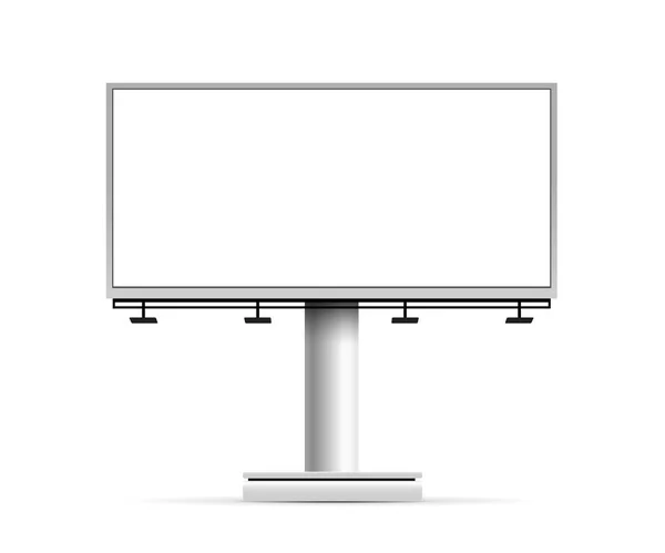 Billboard Mockup Outdoor Advertising Vector Promo