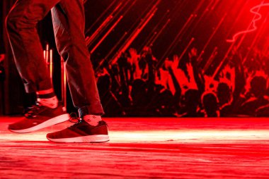 Form Hint Batı ayakları ile spor koşu Ayakkabı hippop salsa dans
