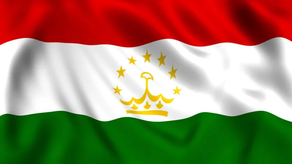 Флаг Таджикистана. Стоковое фото № , фотограф Смыгина Татьяна / Фотобанк Лори
