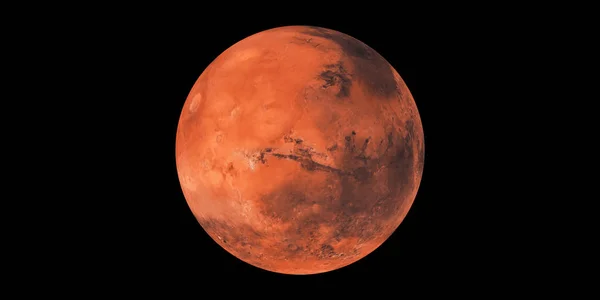 Планета Марс Сонячна Система Червона Планета Стокова Картинка