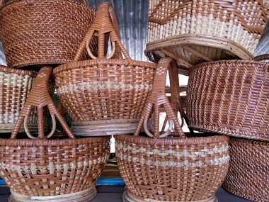 Bambu ilaç pazarında Tayland: Phrae.