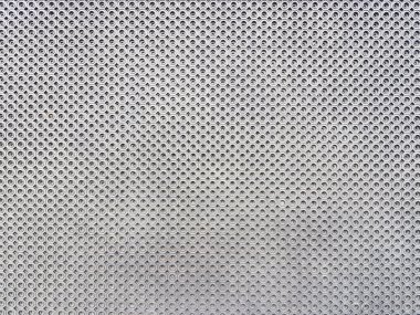 Doku yuvarlak küçük elemanları gümüş rengi. Sanatsal tasarım için dekoratif malzemeler.