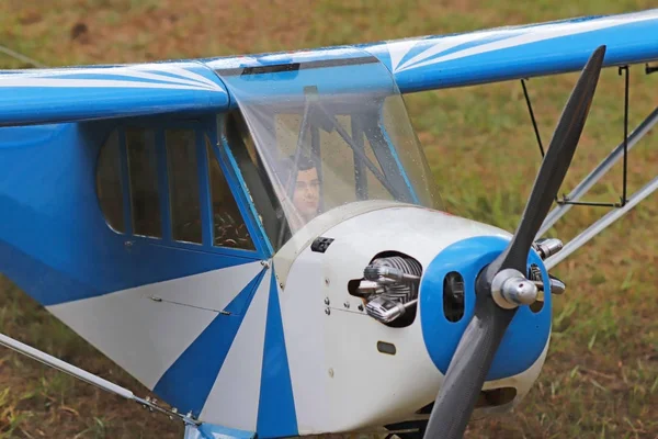 Adventure Aeroplane Air Aircraft Airfield Airplane Airport Airshow Army Aviation — Stock Photo, Image