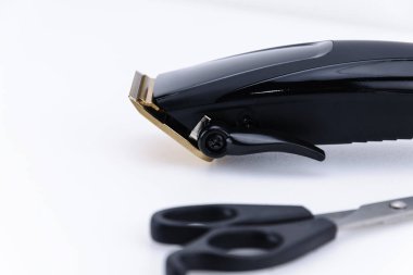 Saç Berber Iclippers, Saç Kesimi aksesuarları beyaz b yakın