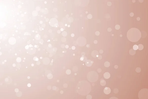 En az şenlikli parçacıklar bokeh pembe bej renkli gradyan arka planı