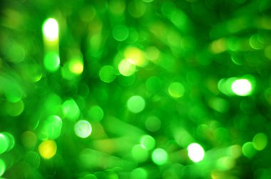 Yeşil bulanık bokeh arka plan