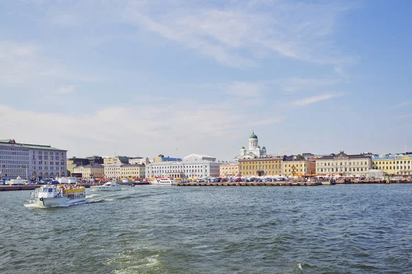 Vista Panorâmica Balsa Helsinque Finlândia — Fotografia de Stock