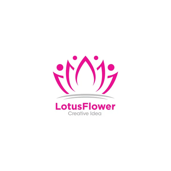Квітка Лист Логотип Іконка Шаблон Вектор — стоковий вектор