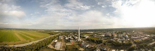 Brême Allemagne Janvier 2019 Zarm Drop Tower Mbh Avec Une — Photo