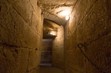 Bad Bentheim, Aşağı Saksonya, Almanya - 19 Mayıs 2019: Bentheim ortaçağ tepe kalesi ilk olarak 11..