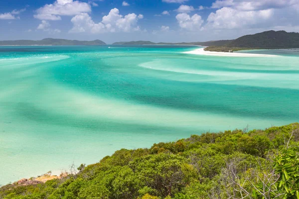 Spiaggia Whiteheaven Con Bellissimi Colori — Foto Stock