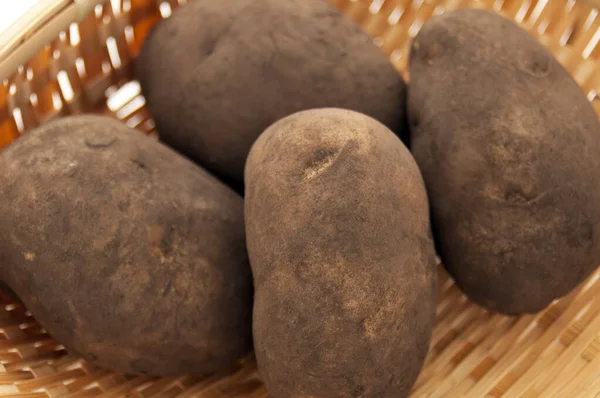 Hokaikokone Een Soort Aardappel Ontwikkeld Japan Heeft Het Kenmerk Van — Stockfoto