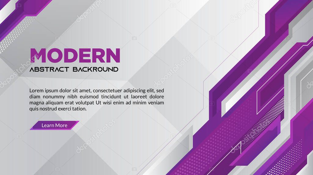 Gradient Purple Modern Abstract Background For Presentation - Sport TV Branding - Wallpaper