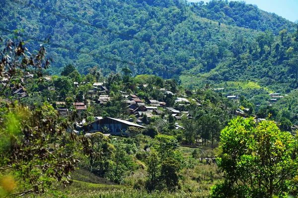 güzel dağ manzarası Tayland