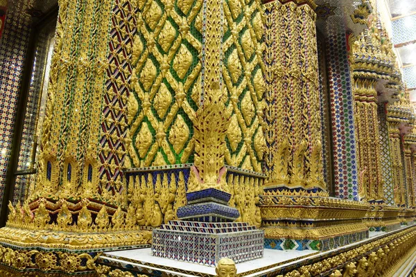 Templo Foi Construído Muitos Anos Atrás Com Arquitetura Estilo Tailandês — Fotografia de Stock