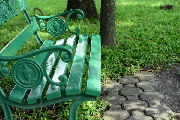 Frühlingshafter Garten Schöner Garten Mit Farbenfrohen Blumen Formaler Garten Park — Stockfoto