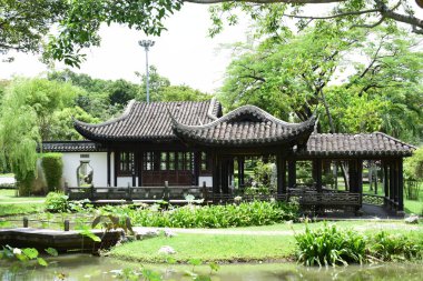 Bahar resmi bahçe. Güzel bahçe yeşil bitki. Resmi bahçe. Park. Güzel güzel renkli çiçekler.