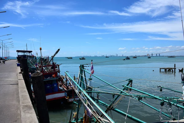 Bateaux Dans Port Mer — Photo
