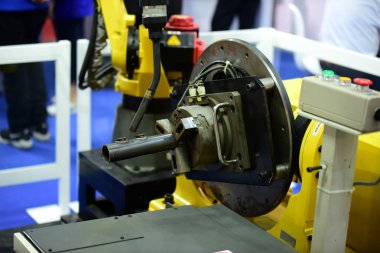 Yeni makine üreticileri ve ithalatçıları ağır sanayi için. Kabine katılın. Bangkok, Tayland, endüstriyel makine gösteri Haziran 20-24, 2018.