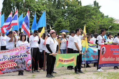 Tayland - 24 Haziran 2018: Bisiklet yarışması