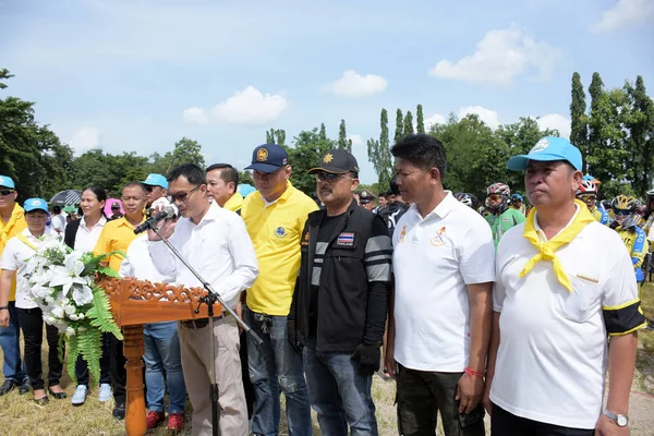 Pluak Daeng Farklı Gruplardan Amatör Sporcular Etkinliğe Katılan Sağlığı Geliştirme — Stok fotoğraf