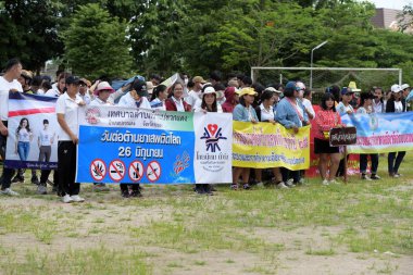 Tayland - 24 Haziran 2018: Bisiklet yarışması