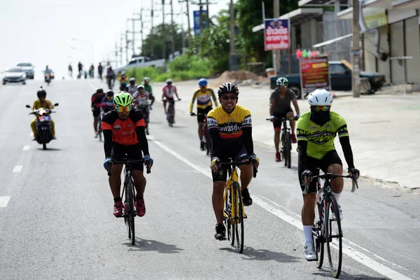 Amateur Athletes Different Groups Pluak Daeng Participated Activity Health Promotion — Stock Photo, Image