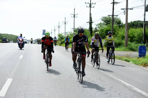 Amateur Athletes Different Groups Pluak Daeng Participated Activity Health Promotion — Stock Photo, Image