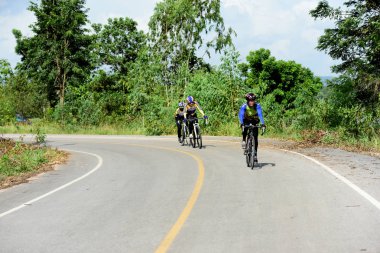 Pluak Daeng farklı gruplardan amatör sporcular etkinliğe katılan. Sağlığı geliştirme ve Pluakdaeng bölgesinde, 24 Haziran 2018: Rayong, Tayland insanlar uyuşturucu direnmeye.