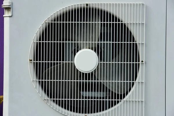 Electric White Conditioner Close — Stock Photo, Image