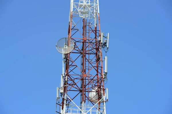 Large Communication tower against sky