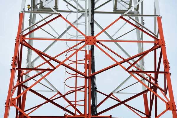 Large Communication Tower Sky — Stock Photo, Image