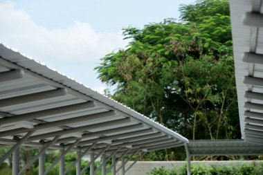 Güneş çatısı Park Alışveriş Merkezi Modern ticaret.